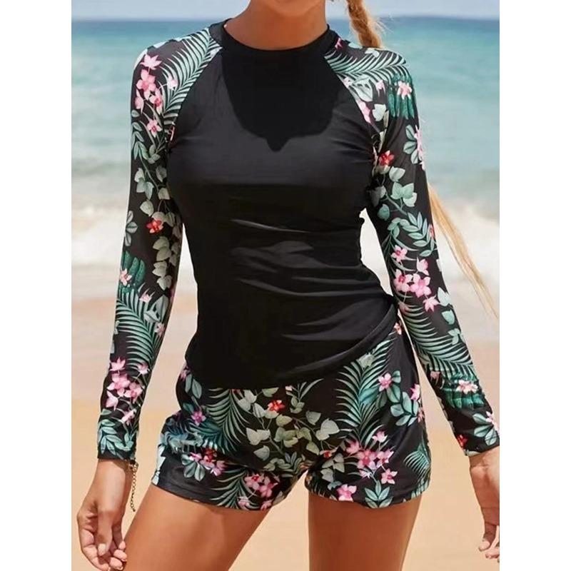 Ivy | Long-Sleeve Two-Piece Surfing Swimsuit