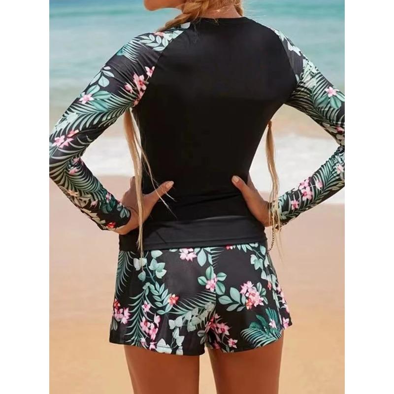 Ivy | Long-Sleeve Two-Piece Surfing Swimsuit