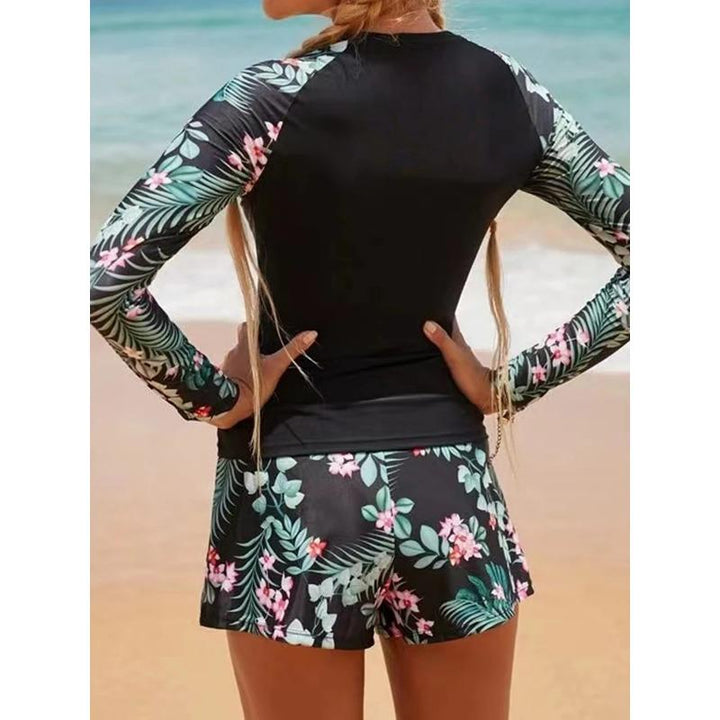 Ivy | Long-Sleeve Two-Piece Surfing Swimsuit
