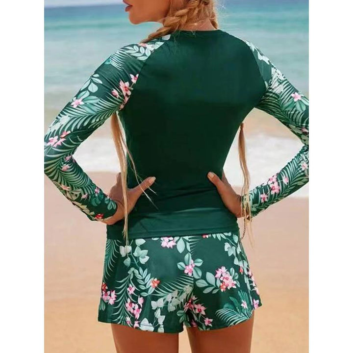 Ivy | Long-Sleeve Two-Piece Surfing Swimsuit