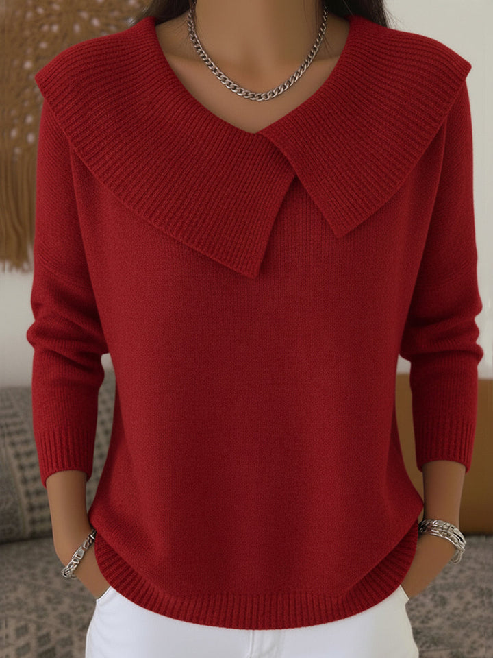 Cassidy | Soft Collar Knit