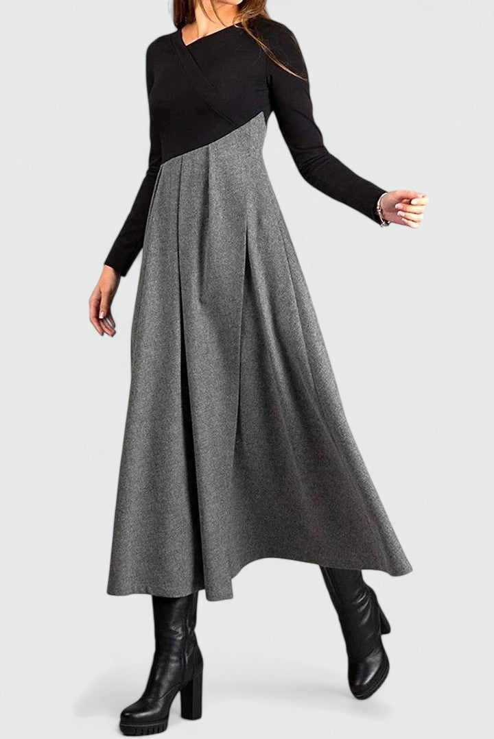 Sera | Elegant Long Sleeve Maxi Dress