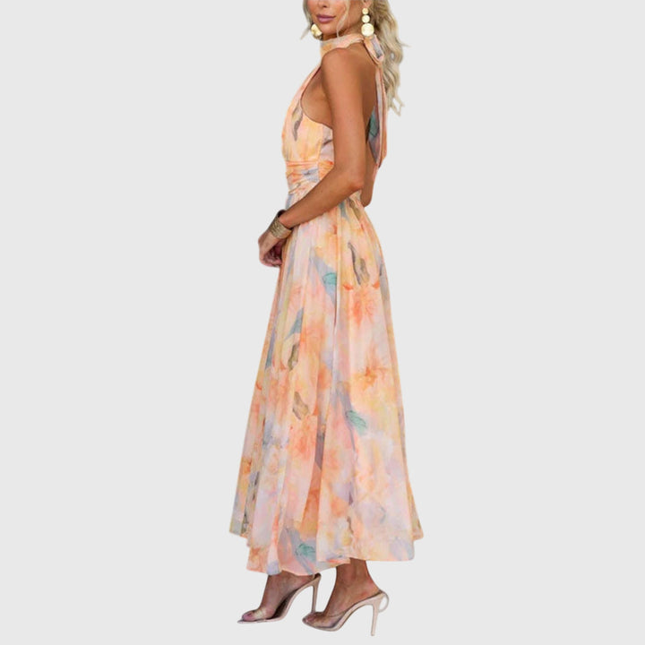 Sarah™  | Halter Maxi Dress