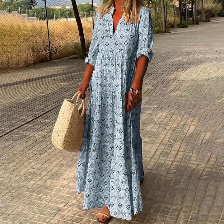 Alexa - Flowy Boho Maxi Dress