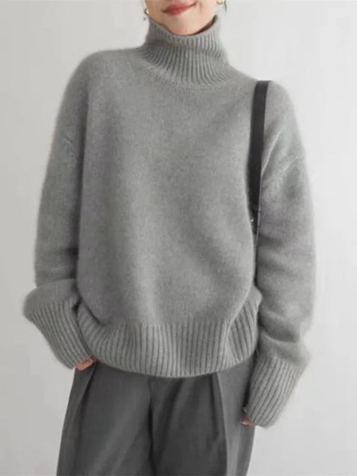 Isabel - Cashmere Turtleneck Sweater