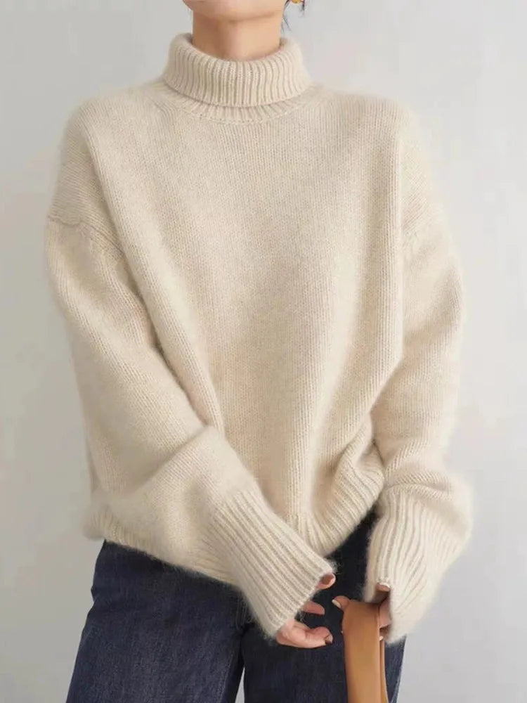 Isabel - Cashmere Turtleneck Sweater