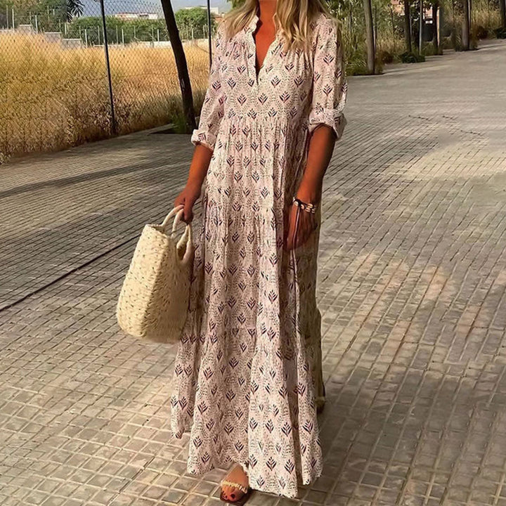 Alexa - Flowy Boho Maxi Dress
