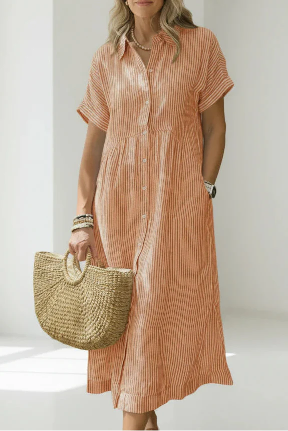 Olivia - LOOSE STRIPE DRESS