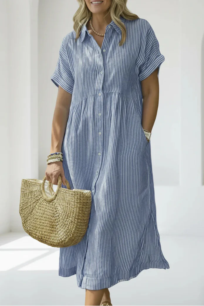 Olivia - LOOSE STRIPE DRESS