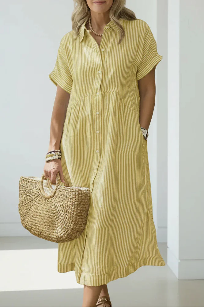 Olivia - LOOSE STRIPE DRESS