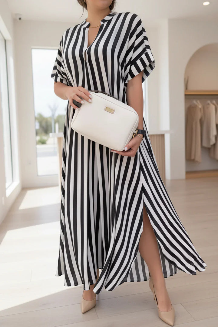 Elodie – STRIPED MAXI DRESS