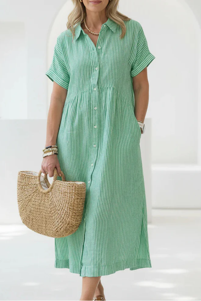 Olivia - LOOSE STRIPE DRESS