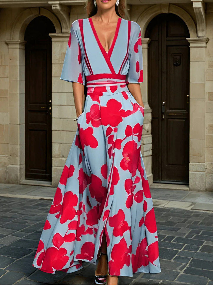 Kali - Coastal Luxe Sleeved Dress