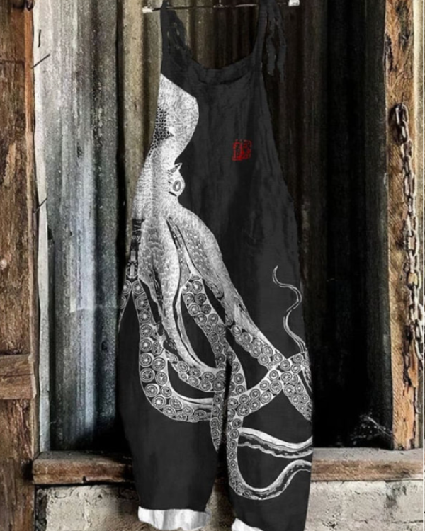 Alea™ | Lightweight artisanal overall in octopus style