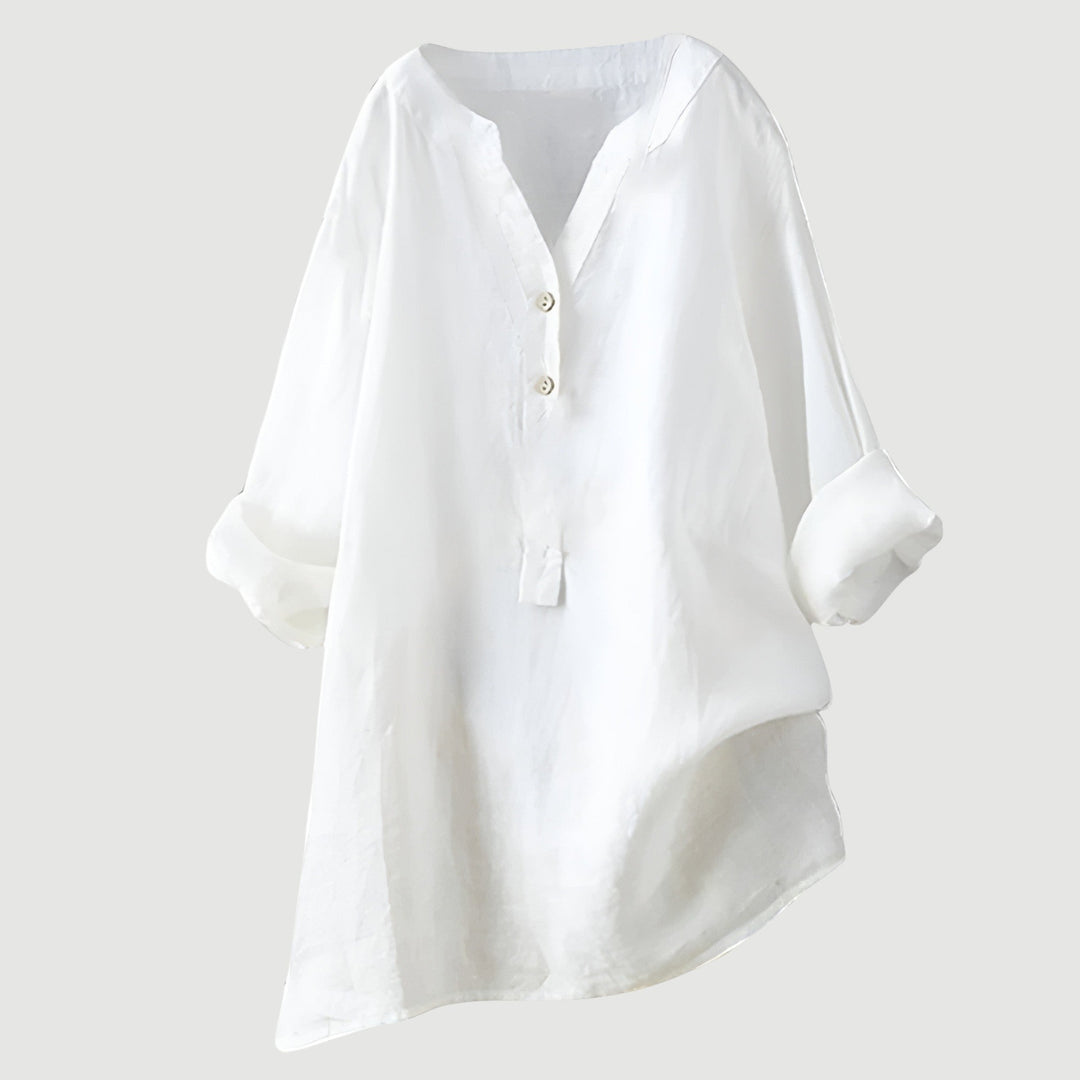 Josianne | Lightweight and Comfortable Women's Linen Blouse