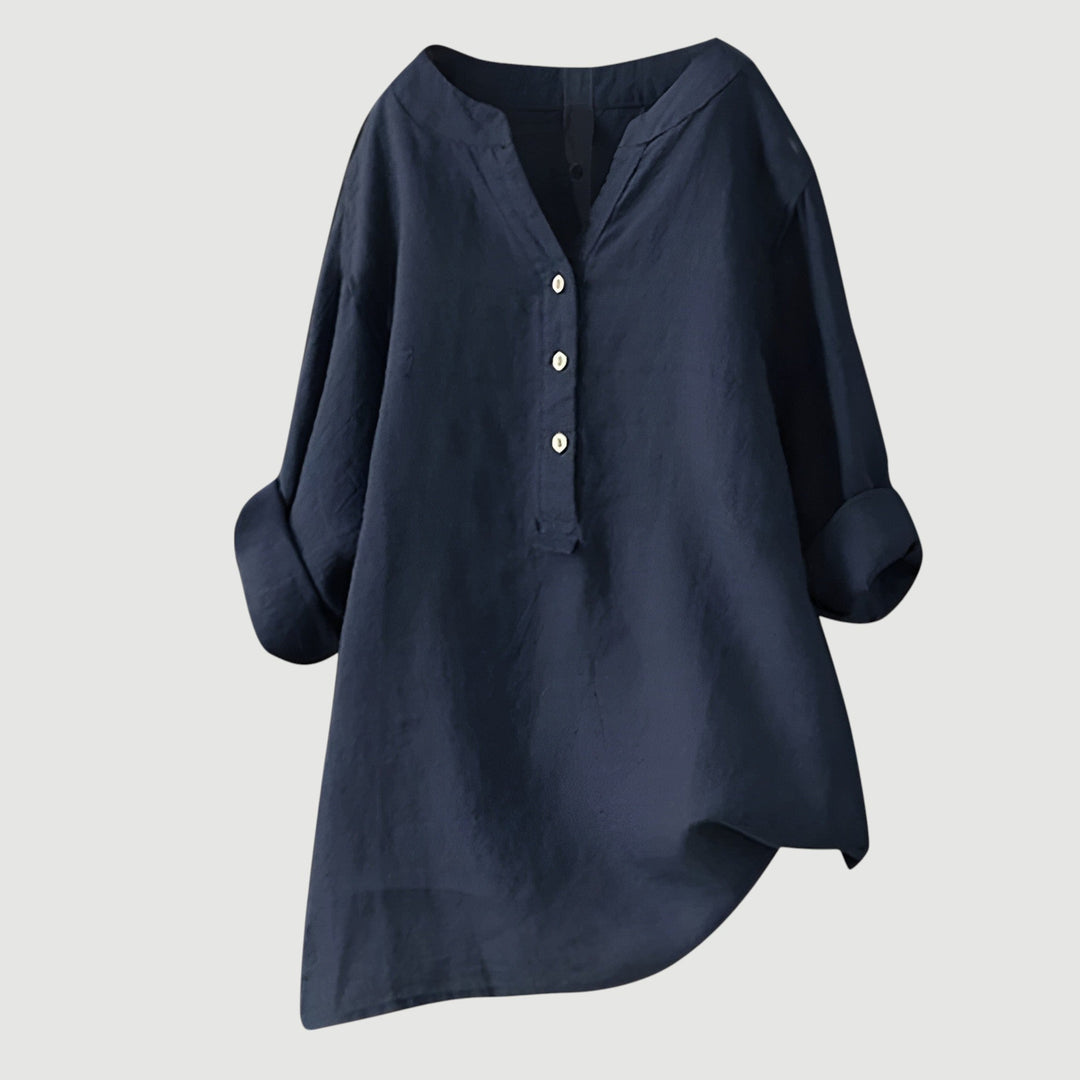 Josianne | Lightweight and Comfortable Women's Linen Blouse