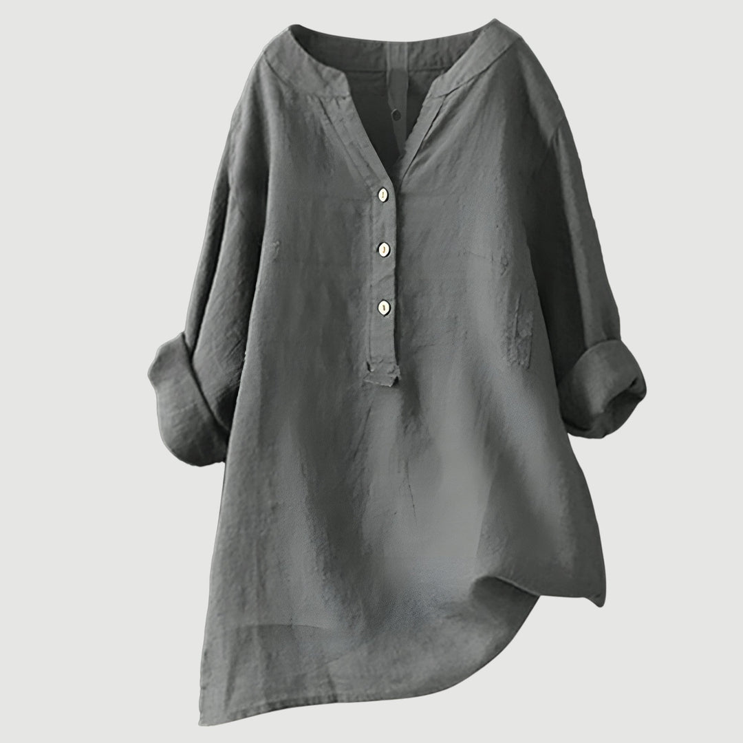 Josianne | Lightweight and Comfortable Women's Linen Blouse