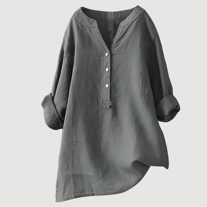 Josianne | Lightweight and Comfortable Women's Linen Blouse