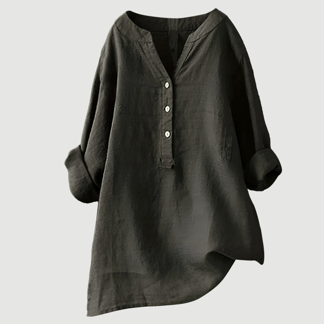 Josianne | Lightweight and Comfortable Women's Linen Blouse