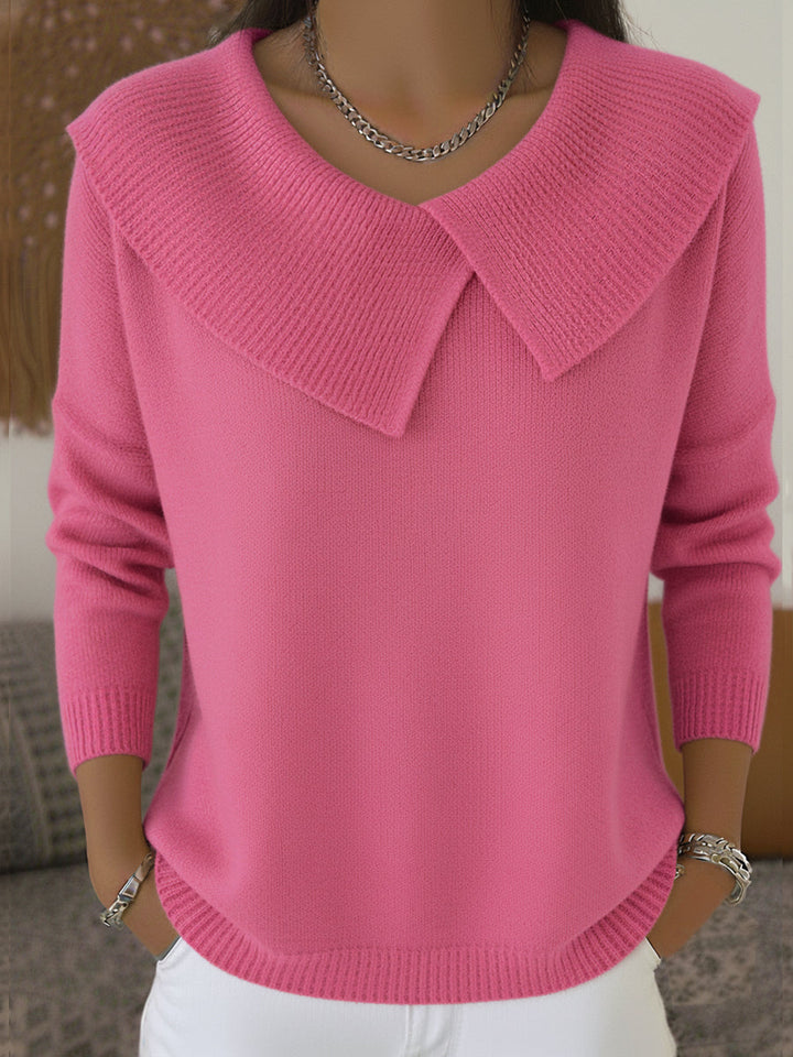 Cassidy | Soft Collar Knit