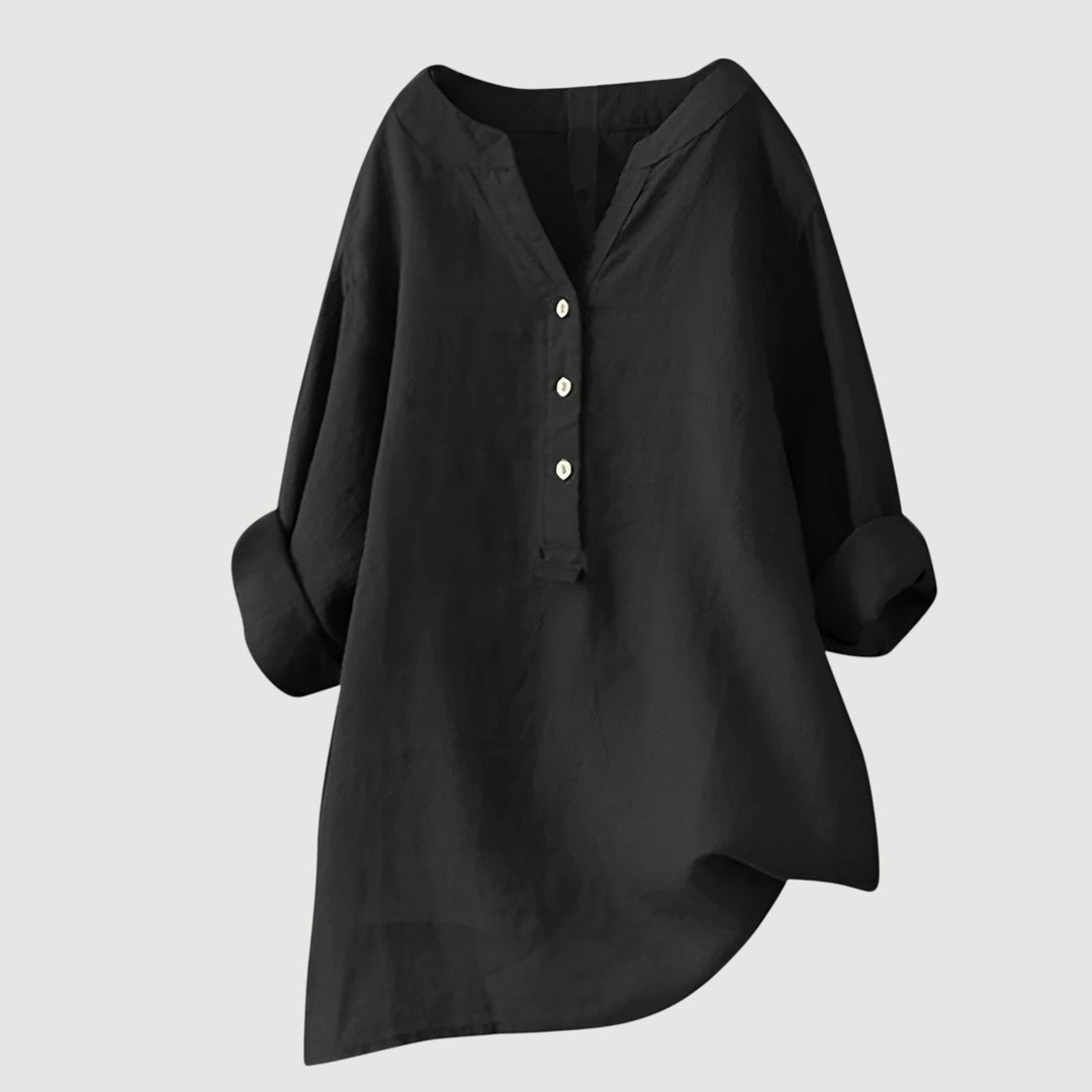 Josianne | Lightweight and Comfortable Women's Linen Blouse