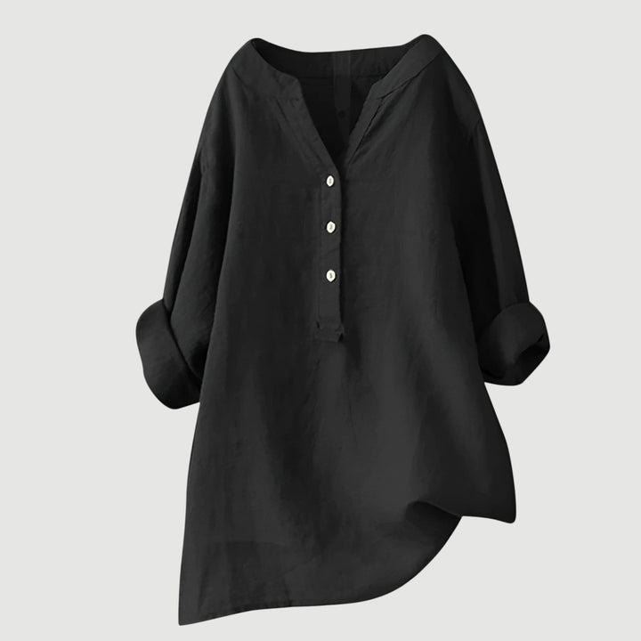 Josianne | Lightweight and Comfortable Women's Linen Blouse