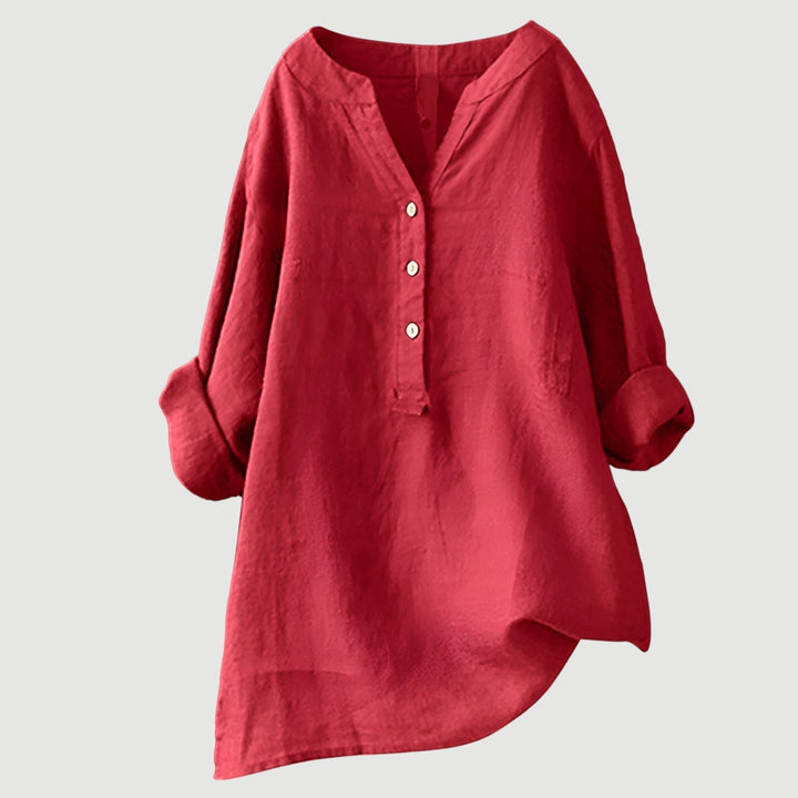 Josianne | Lightweight and Comfortable Women's Linen Blouse