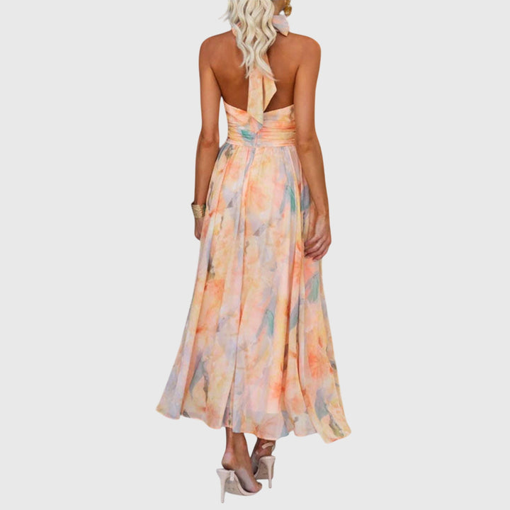 Sarah™  | Halter Maxi Dress