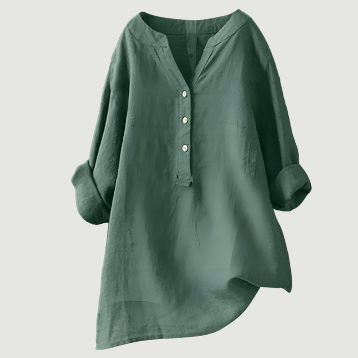 Josianne | Lightweight and Comfortable Women's Linen Blouse