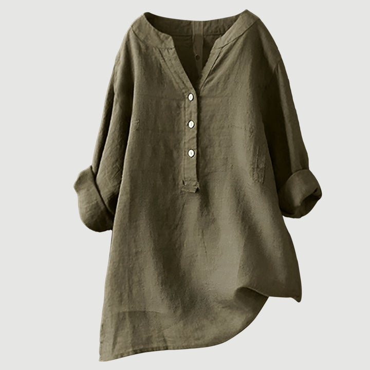 Josianne | Lightweight and Comfortable Women's Linen Blouse