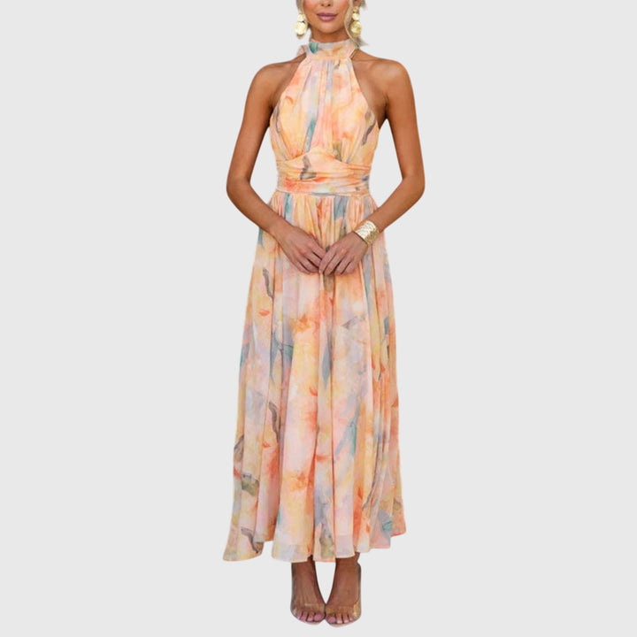 Sarah™  | Halter Maxi Dress