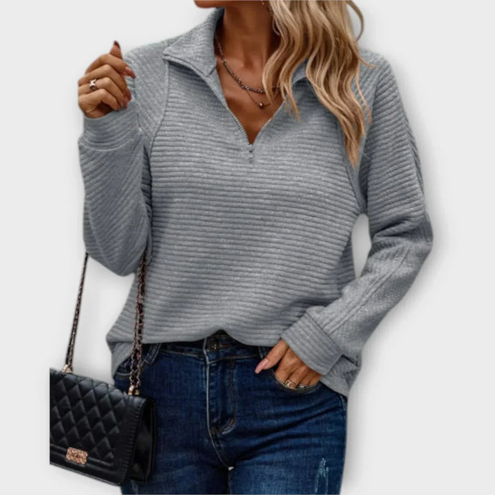 CAROLINE | Half-Zip Pullover
