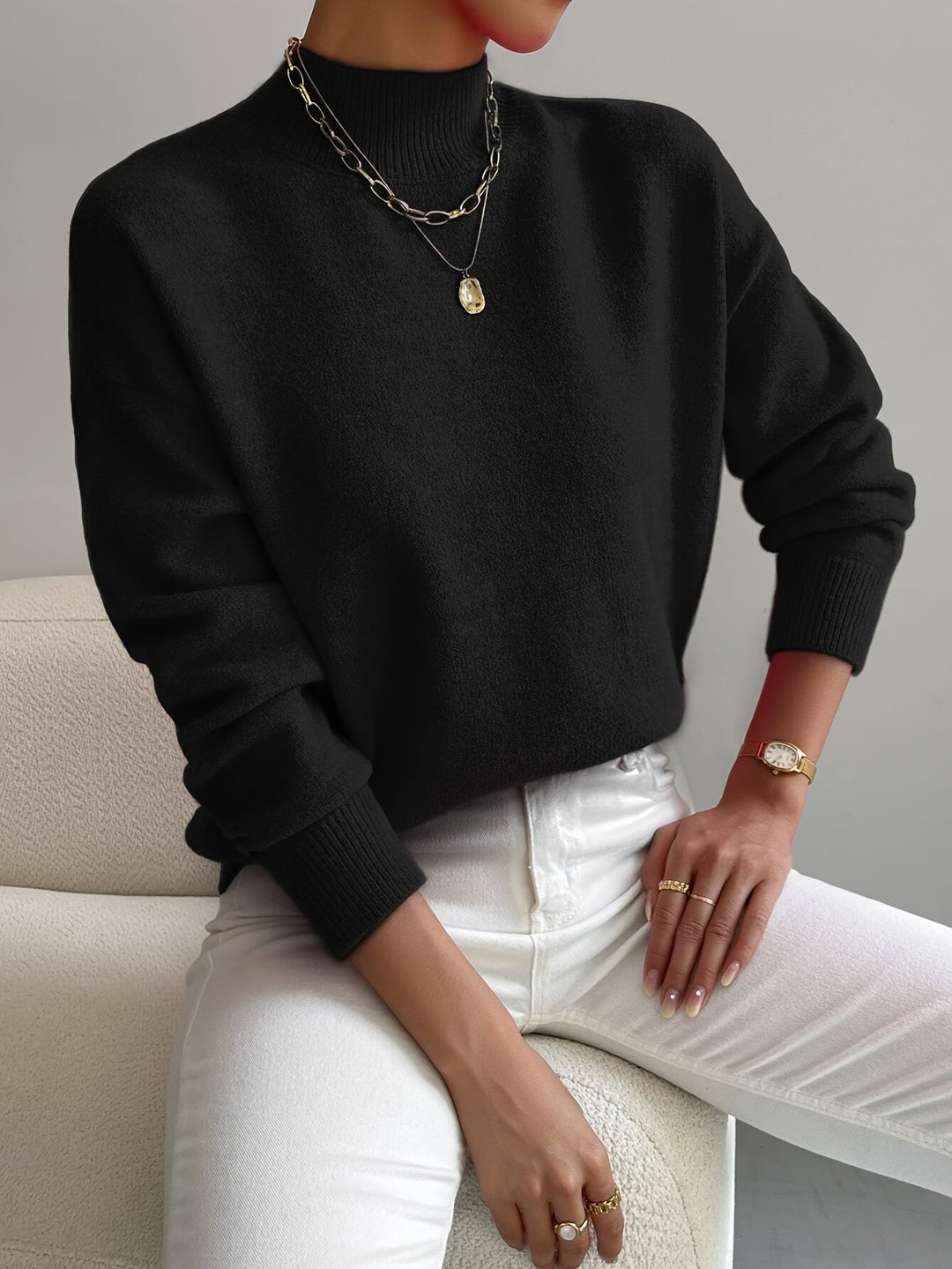 Yannie™ | Elegant warm Pullover