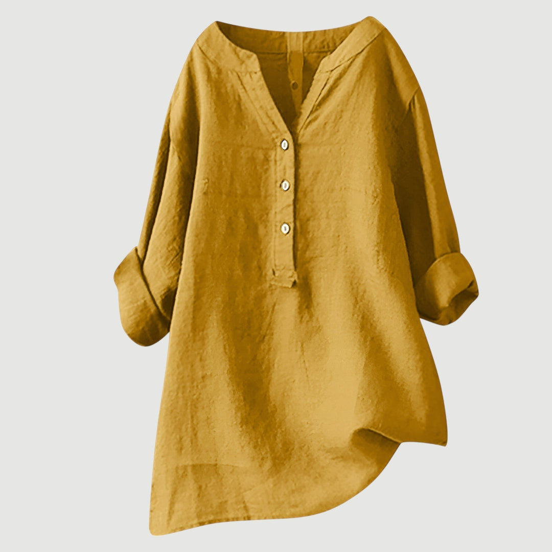 Josianne | Lightweight and Comfortable Women's Linen Blouse
